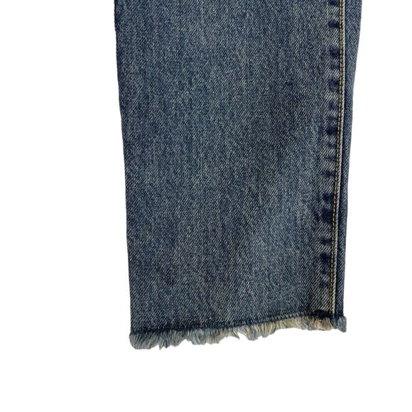 NWT Universal Thread High Rise Straight Jean Raw Hem 0/25 - Picture 4 of 11